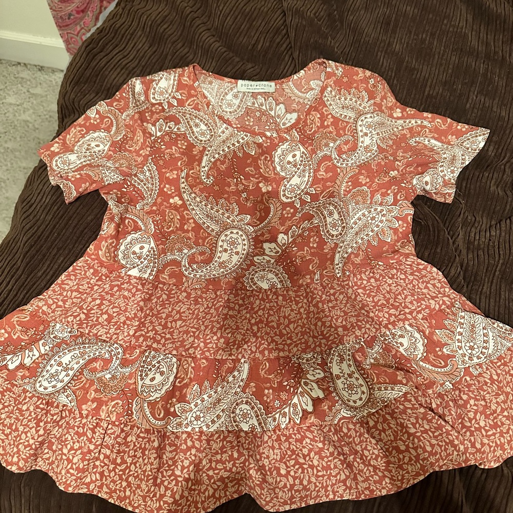 cute western flower pattern